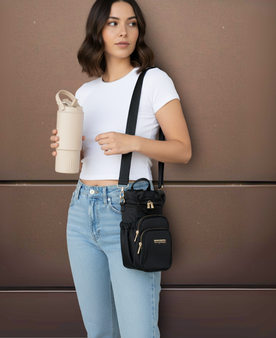 Ultimate Drink Bottle Bag - Black