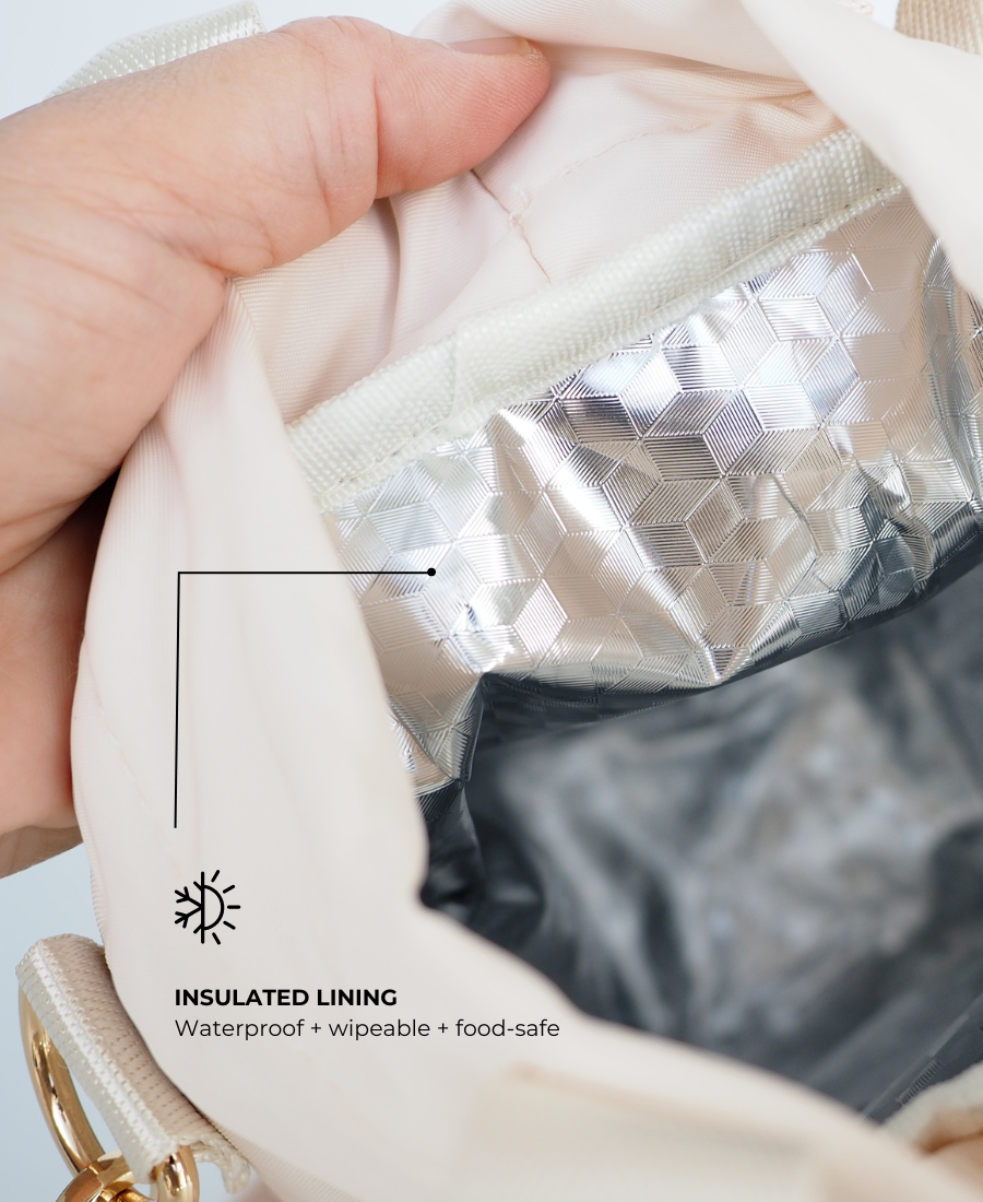 Ultimate Drink Bottle Bag - White