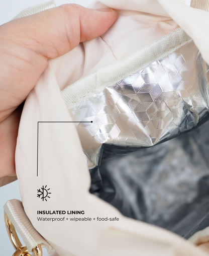 Ultimate Drink Bottle Bag - White