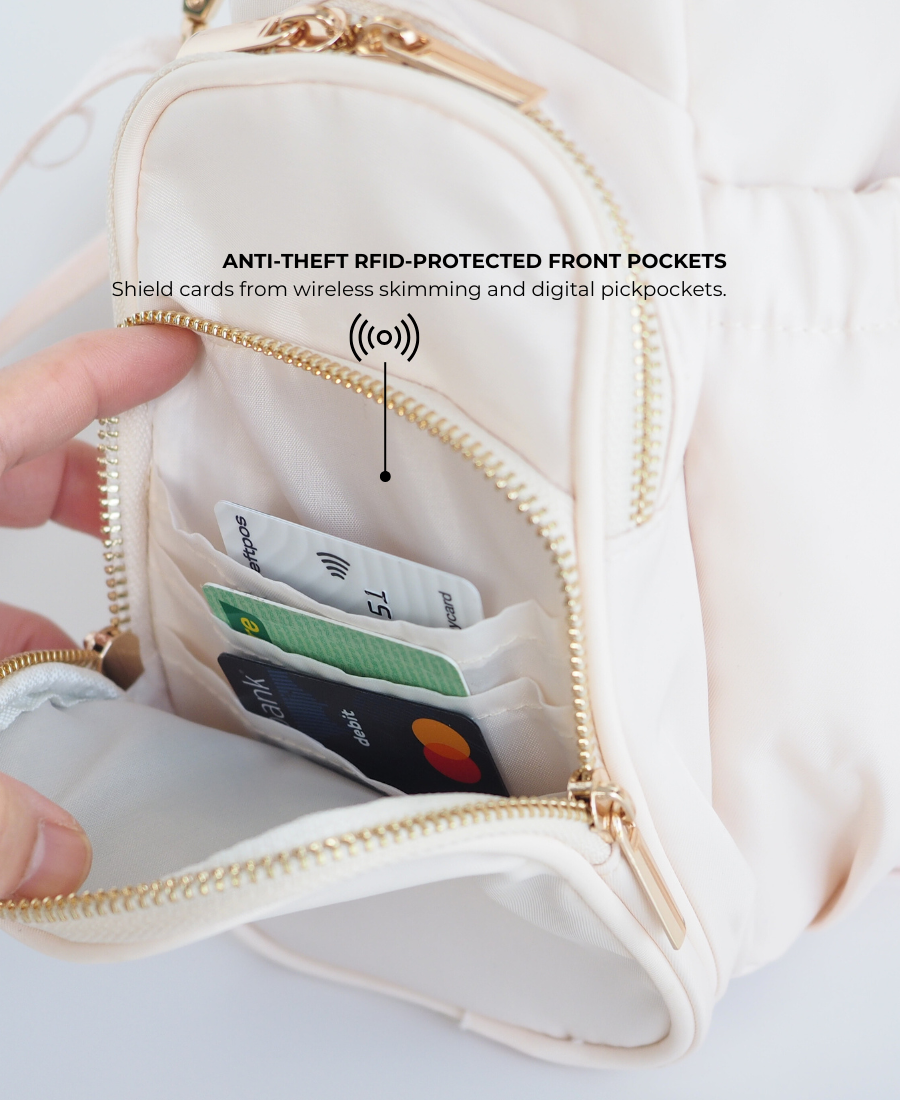 Ultimate Drink Bottle Bag - White