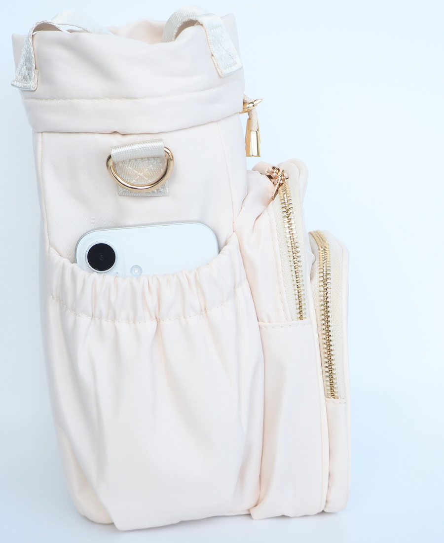 Ultimate Drink Bottle Bag - White