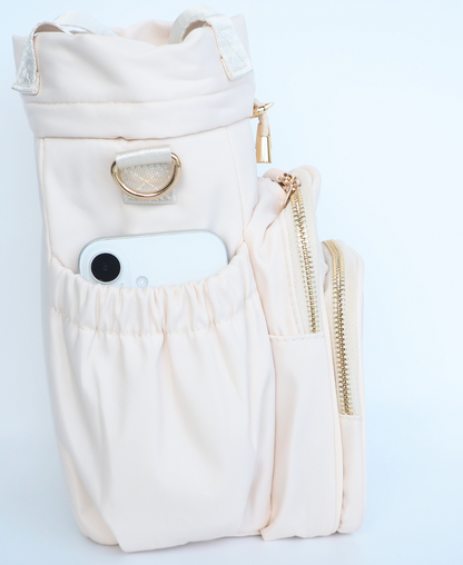 Ultimate Drink Bottle Bag - White