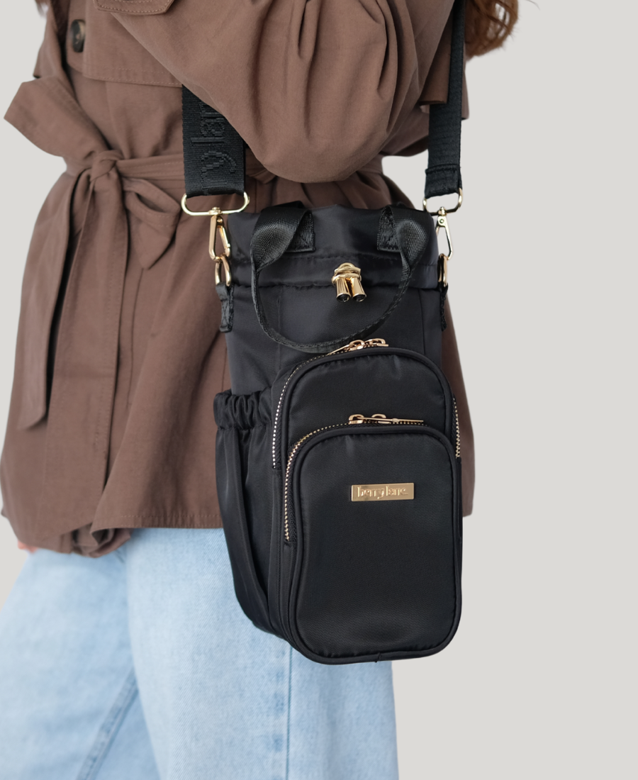 Ultimate Drink Bottle Bag - Black